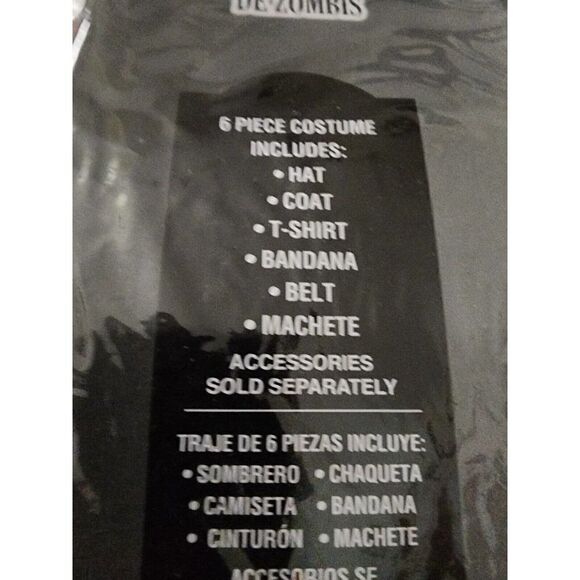 CostumesUSA Bloody Zombie Slayer Costume 4 pc Boys Size M 8-10 - Picture 2 of 8